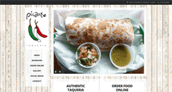 Desktop Screenshot of picantetaqueria.com