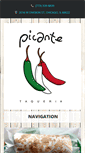 Mobile Screenshot of picantetaqueria.com